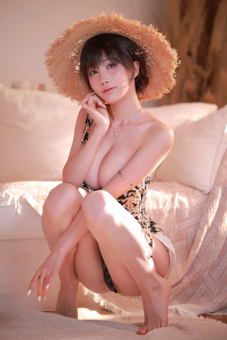 水淼Aqua - summer dress [70P-107MB] tg@simisebaisi 【丝足阁】013.webp